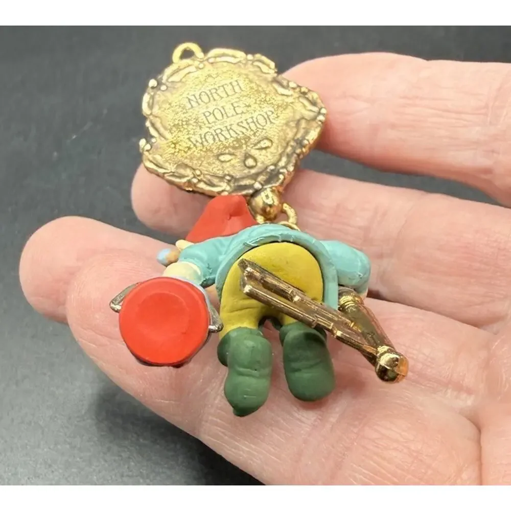 Enesco Santa's Key Man Ornament 2 Year Production No Box Rare -LO17